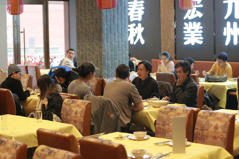 Jinli Chinatown dining room