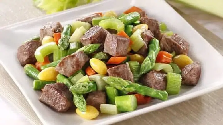 芦笋牛柳粒 / Asparagus Beef Fillet