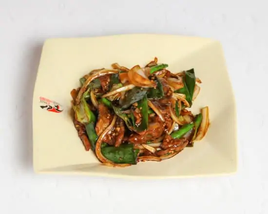 姜葱牛肉 / Beef with Ginger / Spring Onion