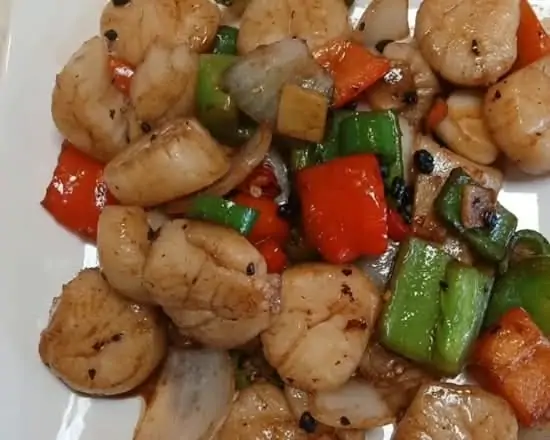 豉汁炒 (带子) / Black Bean Sauce (Scallops)