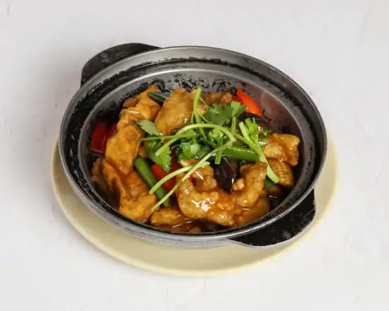红烧鱼球煲 / Braised Fillet Fish in Pot