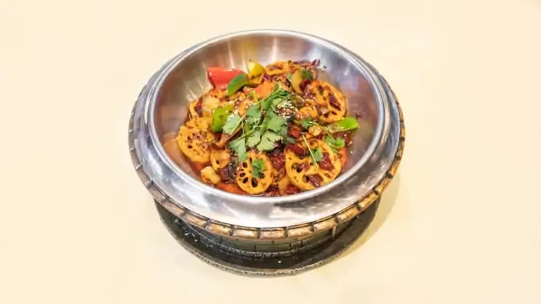 干锅藕片 / Dry Pot Sliced Lotus Root