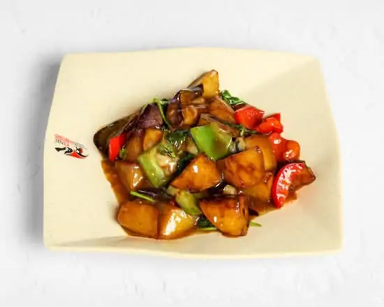 地三鲜 / Fried Potato, Green Pepper / Eggplant