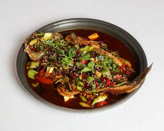 Jinli Grilled Fish in Chilli Oil