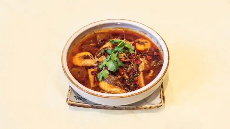 富贵毛血旺 / Mixed Meat / Duck Blood Jelly with Chilli Sauce