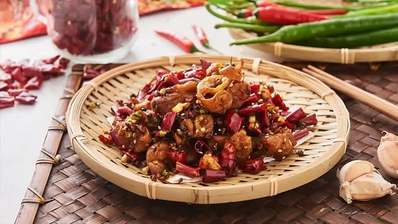 川香辣子肥肠 / Pork Intestines with Sichuan Pepper