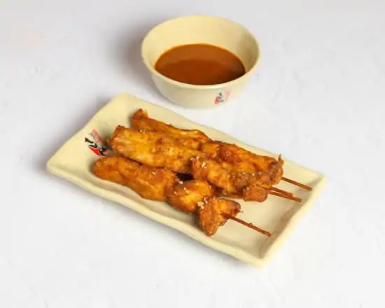 沙爹串鸡 / Satay Chicken on Skewers (4)