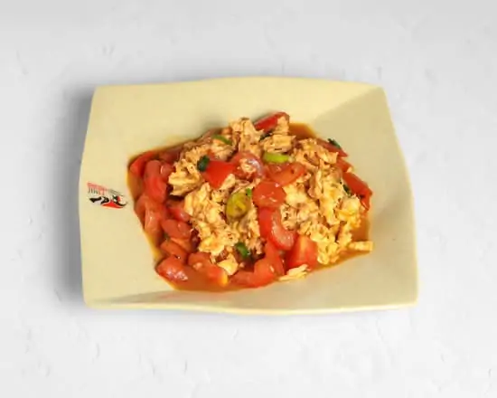 番茄炒蛋 / Scrambled Eggs with Tomatoes
