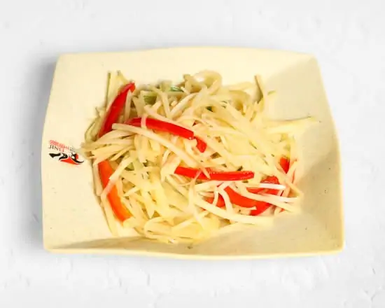 青椒土豆丝 / Stir Fried Shredded Potatoes / Green Pepper