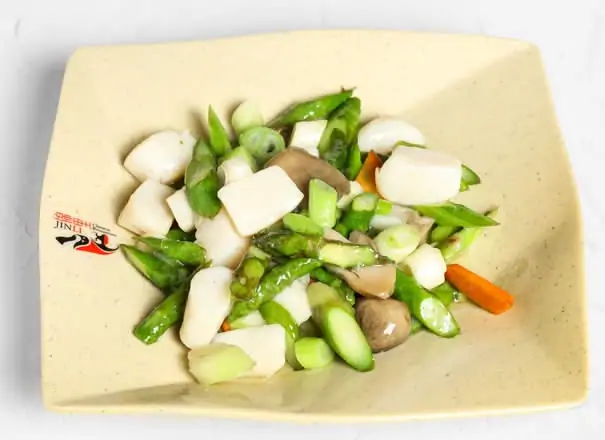XO 醬芦笋炒 (带子) / XO Sauce Asparagus (Scallops)